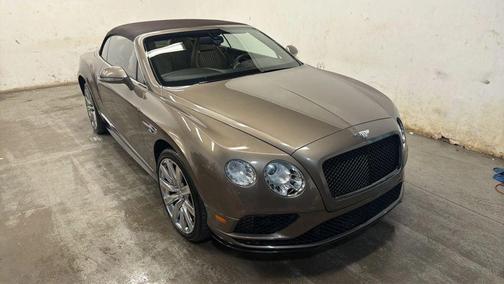 Tan 2017 Bentley Continental GT V8 S