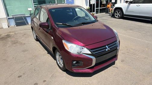Burgundy 2021 Mitsubishi Mirage ES
