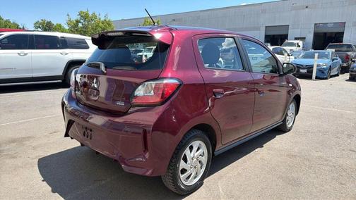 Burgundy 2021 Mitsubishi Mirage ES