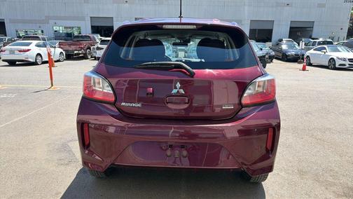 Burgundy 2021 Mitsubishi Mirage ES