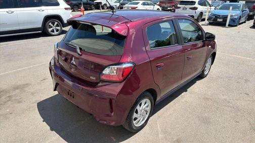 Burgundy 2021 Mitsubishi Mirage ES