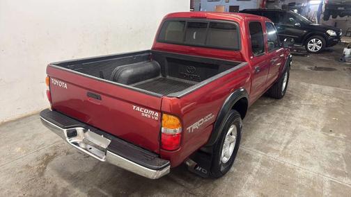 Red 2003 Toyota Tacoma Double Cab