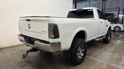 White 2012 RAM 2500 SLT