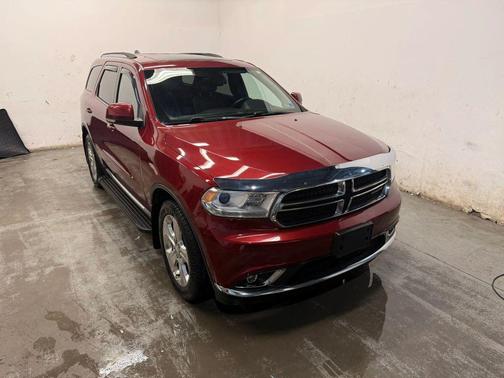 Red 2014 Dodge Durango Limited
