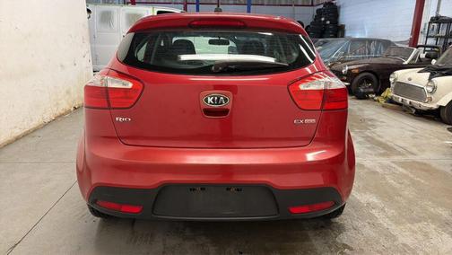Red 2012 Kia Rio5 EX