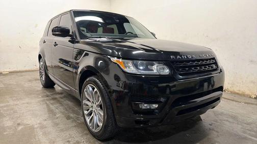 Black 2015 Land Rover Range Rover Sport Supercharged