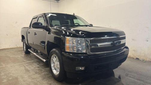 Black 2007 Chevrolet Silverado 1500 LTZ Crew Cab