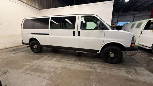 White 2013 Chevrolet Express 3500 LT