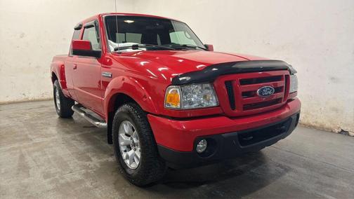 Red 2011 Ford Ranger Sport