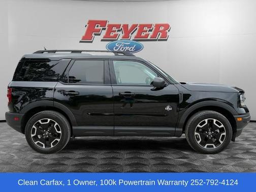 SHADOW BLACK 2023 Ford Bronco Sport OUTER BANKS