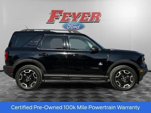 SHADOW BLACK 2023 Ford Bronco Sport OUTER BANKS