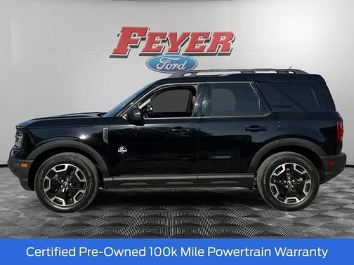 SHADOW BLACK 2023 Ford Bronco Sport OUTER BANKS