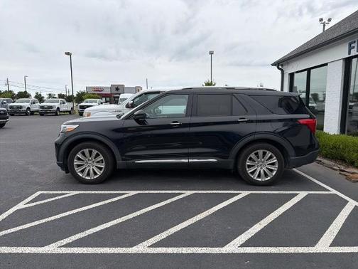 AGATE BLACK METALLIC 2020 Ford Explorer LIMITED