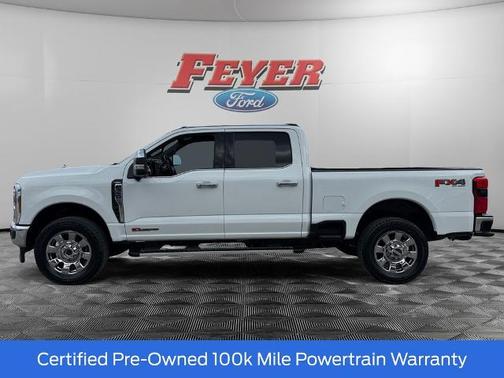OXFORD WHITE 2025 Ford F-350 KING RANCH