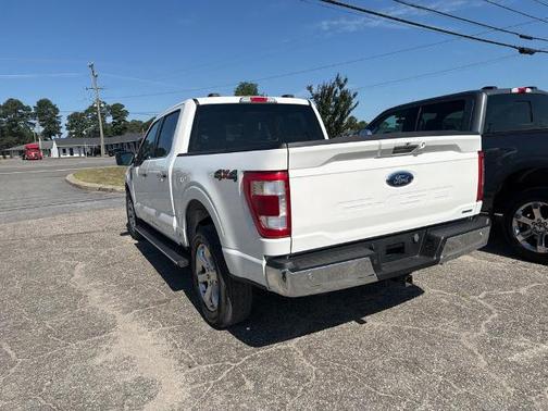 STAR WHITE METALLIC TRICOAT 2023 Ford F-150 LARIAT