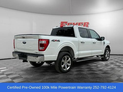STAR WHITE METALLIC TRICOAT 2023 Ford F-150 LARIAT