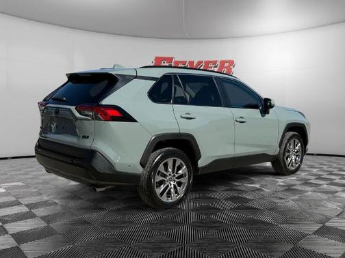 Light Green 2021 Toyota RAV4 XLE PREMIUM