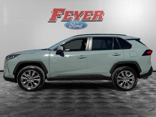 Light Green 2021 Toyota RAV4 XLE PREMIUM