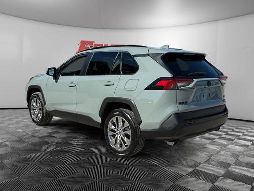 Light Green 2021 Toyota RAV4 XLE PREMIUM