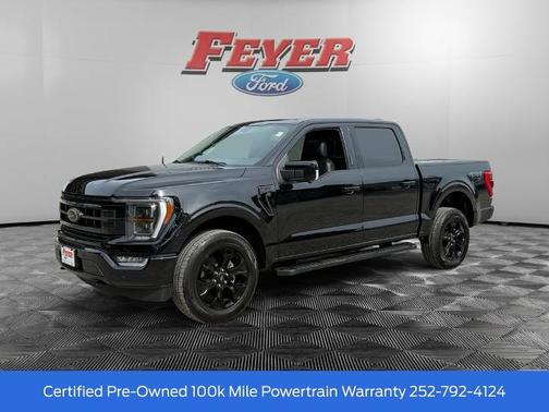 AGATE BLACK METALLIC 2023 Ford F-150 LARIAT