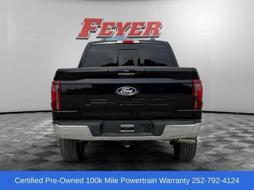 AGATE BLACK METALLIC 2024 Ford F-150 LARIAT