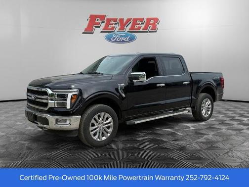 AGATE BLACK METALLIC 2024 Ford F-150 LARIAT