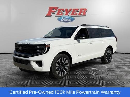 OXFORD WHITE 2025 Ford Expedition PLATINUM