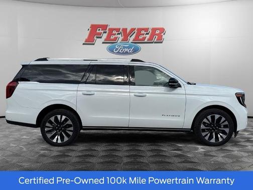 OXFORD WHITE 2025 Ford Expedition PLATINUM