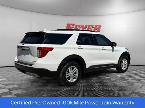 STAR WHITE MET TRI-COAT 2022 Ford Explorer XLT