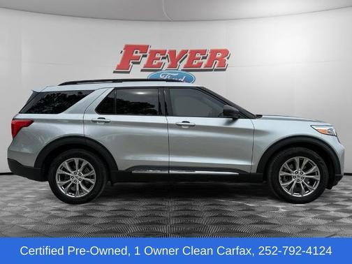 ICONIC SILVER METALLIC 2020 Ford Explorer XLT
