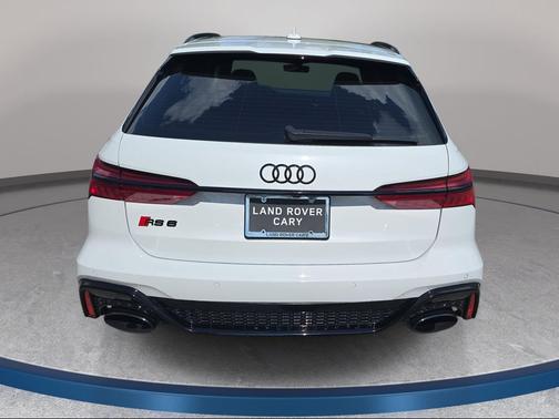 Glacier White Metallic 2021 Audi RS 6 Avant 4.0T