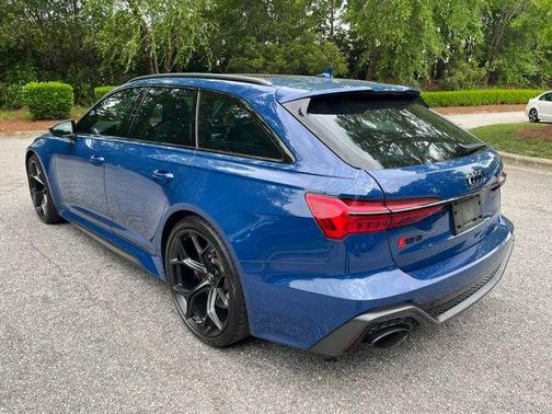 Ascari Blue Metallic 2024 Audi RS 6 Avant 4.0T
