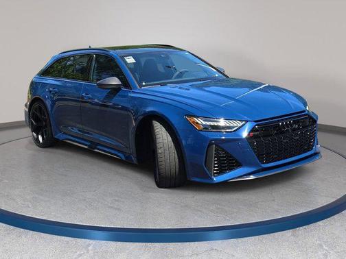 Ascari Blue Metallic 2024 Audi RS 6 Avant 4.0T