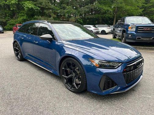 Ascari Blue Metallic 2024 Audi RS 6 Avant 4.0T
