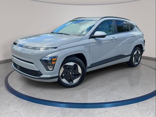 Cyber Gray Metallic 2025 Hyundai KONA EV SEL