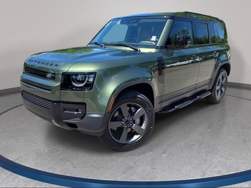 Woolstone Green Metallic 2026 Land Rover Defender P300 S
