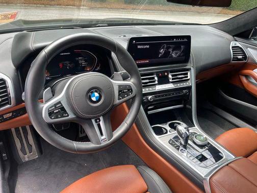 Carbon Black Metallic 2025 BMW M850 Gran Coupe xDrive