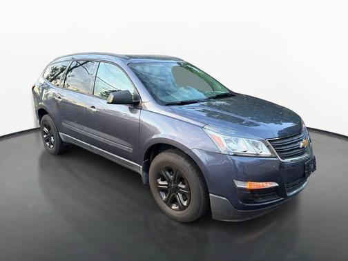 Atlantis Blue Metallic 2013 Chevrolet Traverse LS
