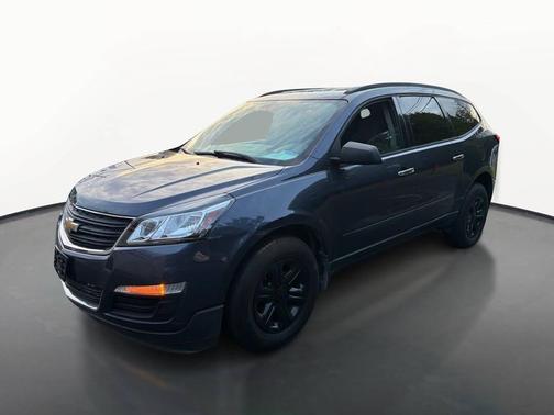 Atlantis Blue Metallic 2013 Chevrolet Traverse LS