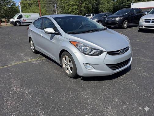 Shimmering Air Silver 2013 Hyundai ELANTRA GLS