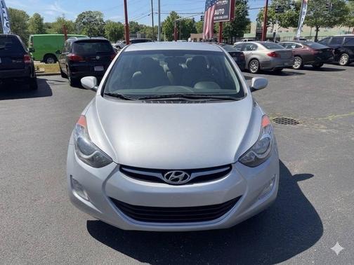 Shimmering Air Silver 2013 Hyundai ELANTRA GLS