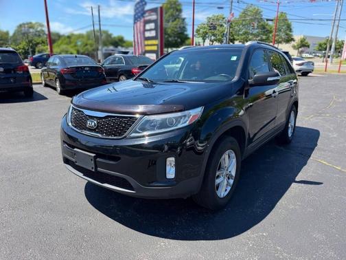 Ebony Black 2015 Kia Sorento LX
