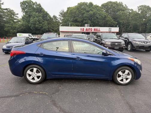 Windy Sea Blue 2013 Hyundai ELANTRA GLS