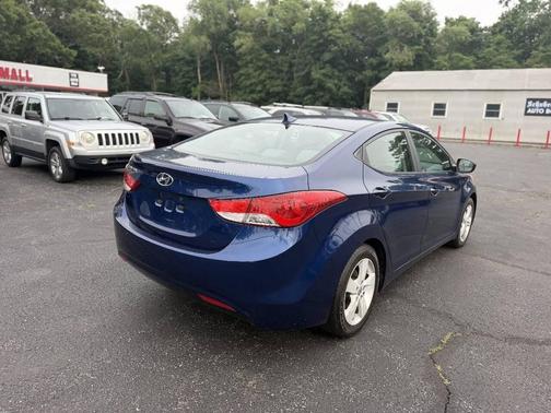 Windy Sea Blue 2013 Hyundai ELANTRA GLS