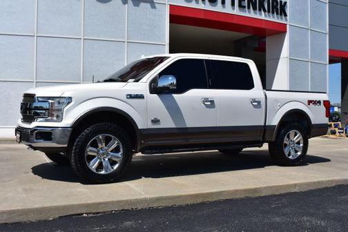 White Platinum 2018 Ford F-150 King Ranch