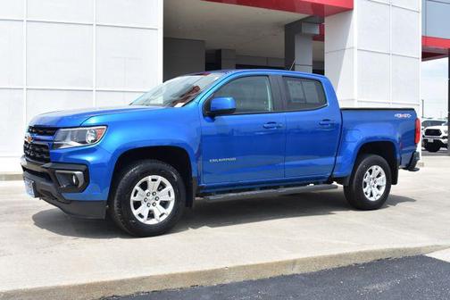 Bright Blue Metallic 2022 Chevrolet Colorado LT