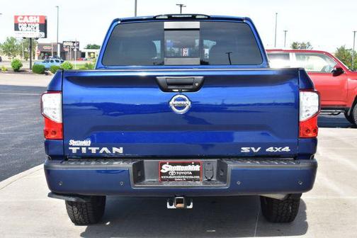 Deep Blue Pearl 2021 Nissan Titan SV