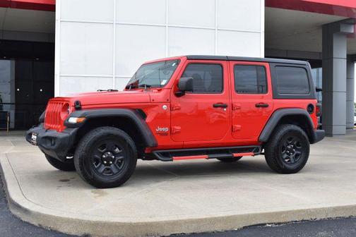 Firecracker Red Clearcoat 2021 Jeep Wrangler Unlimited Sport