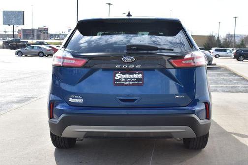 Blue 2024 Ford Edge SEL