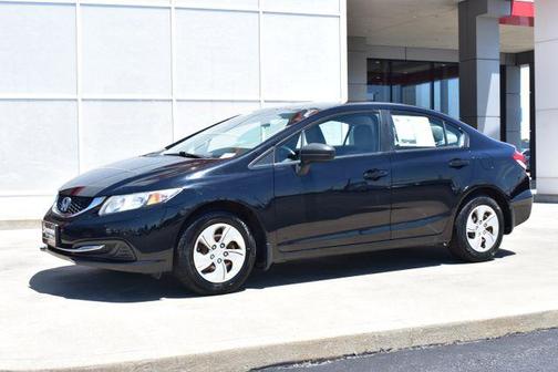 Crystal Black Pearl 2015 Honda Civic LX